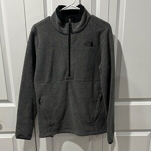 The North Face Charcoal Half-Zip Fleece